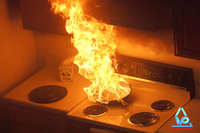 cháy nổ khu bếp